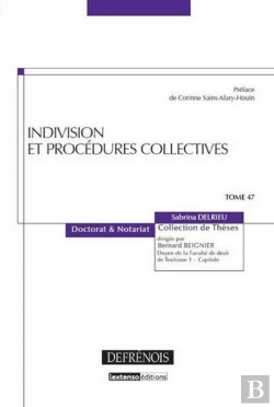 Bertrand.pt - Indivision Et Procedures Collectives