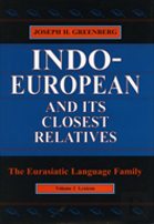 Indo-European And Its Closest Relatives