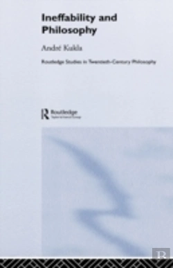 Bertrand.pt - Ineffability And Philosophy