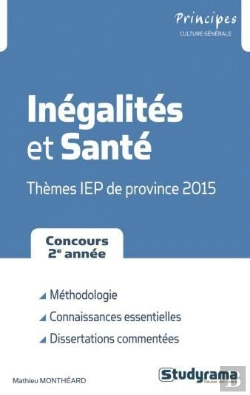 Bertrand.pt - Inégalités Et Santé ; Thèmes Iep De Province 2015
