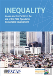 Inequality In Asia And The Pacific In The Era Of The 2030 Agenda For Sustainable Development