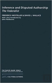 Inference And Disputed Authorship