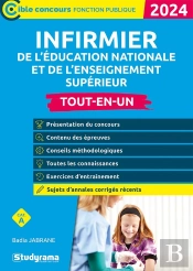 Infirmier De L Education Nationale Et De L Enseignement Superieur  Tout-En-Un (Categorie Aa  Concou