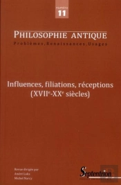 Influences Filiations Receptions Xviie Xxe Siecles