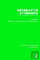 Information Economics, 4-Vol. Set