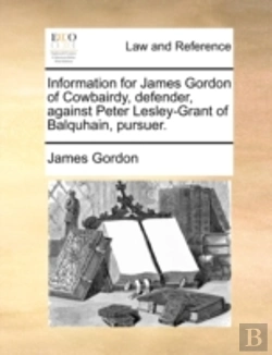 Bertrand.pt - Information For James Gordon Of Cowbaird