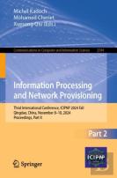 Information Processing And Network Provisioning