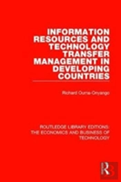 Information Resources And Technology Transfer Management In Developing Countries