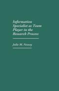 Information Specialist As Team Player In The Research Process