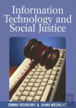 Information Technology And Social Justice