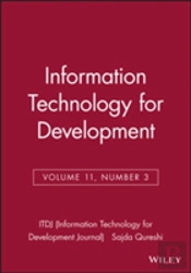 Information Technology For Development, Volume 11, Number 3