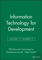 Information Technology For Development, Volume 11, Number 4