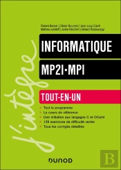 Informatique ; Mp2i-Mpi ; Tout-En-Un