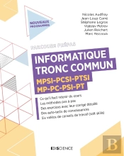 Informatique ; Tronc Commun Classes Prépas ; Mpsi-Mp2i-Pcsi-Ptsi-Bcpst-Mp-Mpi-Pc-Psi-Pt-Tsi-Tpc