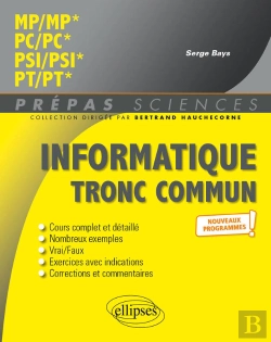 Bertrand.pt - Informatique Tronc Commun - Mp - Pc - Psi - Pt - Programme 2022