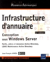 Infrastructure D'Annuaire - Conception Sous Windows Server [2ieme Edition]