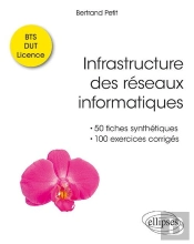 Infrastructure Des Réseaux Informatiques ; 50 Fiches Et 100 Exercices Bts ; Dut ; Licence (Édition 2018)