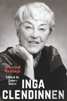 Inga Clendinnen: Selected Writings