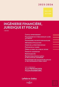 Bertrand.pt - Ingénierie Financière, Fiscale Et Juridique (Édition 2025/2026) (4e Édition)