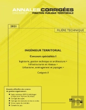 Ingénieur Territorial ; Concours Spécialités I (Édition 2021)