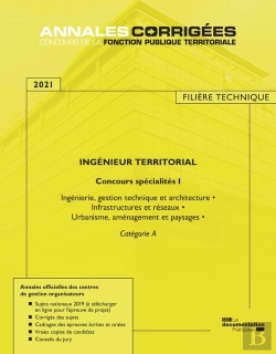 Bertrand.pt - Ingénieur Territorial ; Concours Spécialités I (Édition 2021)