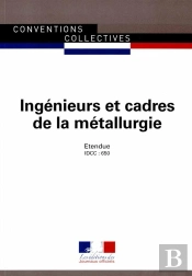 Ingénieurs Et Cadres De La Métallurgie ; Convention Collective Nationale Étendue, Idcc 650 (28e Édition)