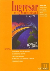 Ingresar En El Mundo Profesional Del Siglo Xxi ; Bts ; Livre De L'Eleve ; Edition 2002