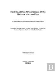 Initial Guidance For An Update Of The National Vaccine Plan