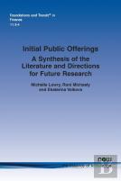 Initial Public Offerings
