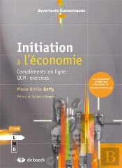 Initiation À L'Économie ; Le Cadre De L'Analyse Économique