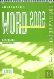 Initiation Word 2002 Sous Windows