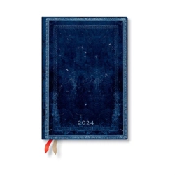 Bertrand.pt - Inkblot (Old Leather Collection) Midi 12-Month Dayplanner 2024