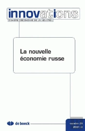 Innovations ; Cahier D'Economie De L'Innovation 07/2