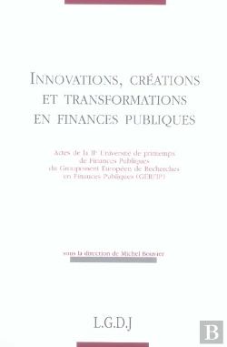 Bertrand.pt - Innovations, Creations Et Transformations En Finances Publiques