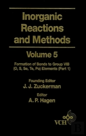 Inorganic Reactions And Methods, The Formation Of Bonds To Group Vib (O, S, Se, Te, Po) Elements (Part 1)