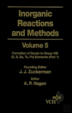 Bertrand.pt - Inorganic Reactions And Methods, The Formation Of Bonds To Group Vib (O, S, Se, Te, Po) Elements (Part 1)