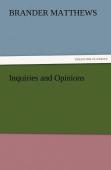 Inquiries And Opinions