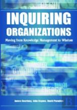 Inquiring Organizations