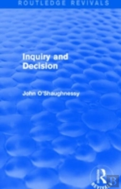 Bertrand.pt - Inquiry And Decision (Routledge Revivals)