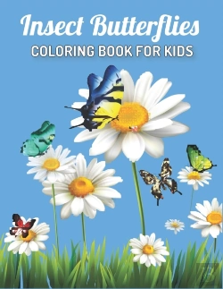 Bertrand.pt - Insect Butterflies Coloring Book For Kids