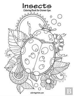 Bertrand.pt - Insects Coloring Book For Grown-Ups 1