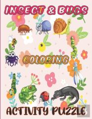Insects & Bugs Coloring Activity Puzzle