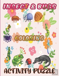 Bertrand.pt - Insects & Bugs Coloring Activity Puzzle