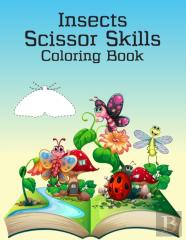 Insects Scissor Skills Coloring Book