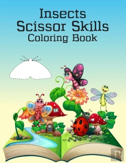 Bertrand.pt - Insects Scissor Skills Coloring Book