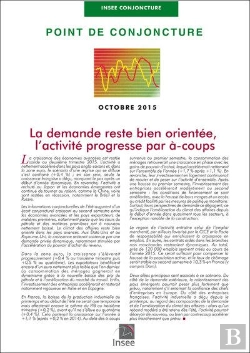 Bertrand.pt - Insee Conjoncture - Point De Conjoncture - Octobre 2015