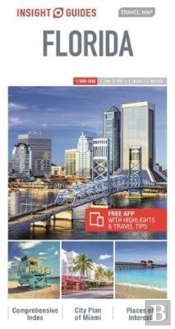 Insight Guides Travel Map Florida (Insight Maps)