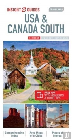Bertrand.pt - Insight Guides Travel Map Usa & Canada South (Insight Maps)