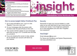 Bertrand.pt - Insight: Pre-Intermediate: Online Workbook Plus Card With Access Code