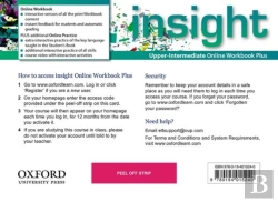 Bertrand.pt - Insight: Upper-Intermediate: Online Workbook Plus - Access Code
